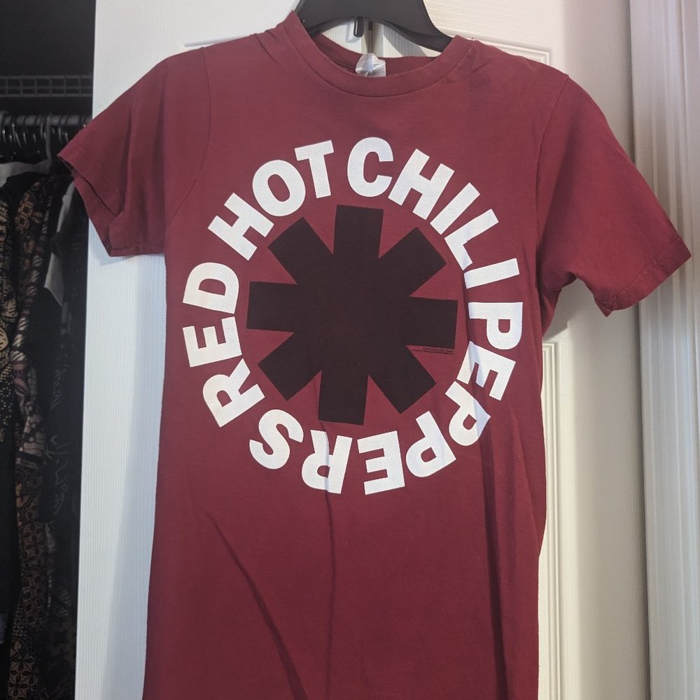 Red Hot Chili Peppers asterisk logo t-shirt unisex S